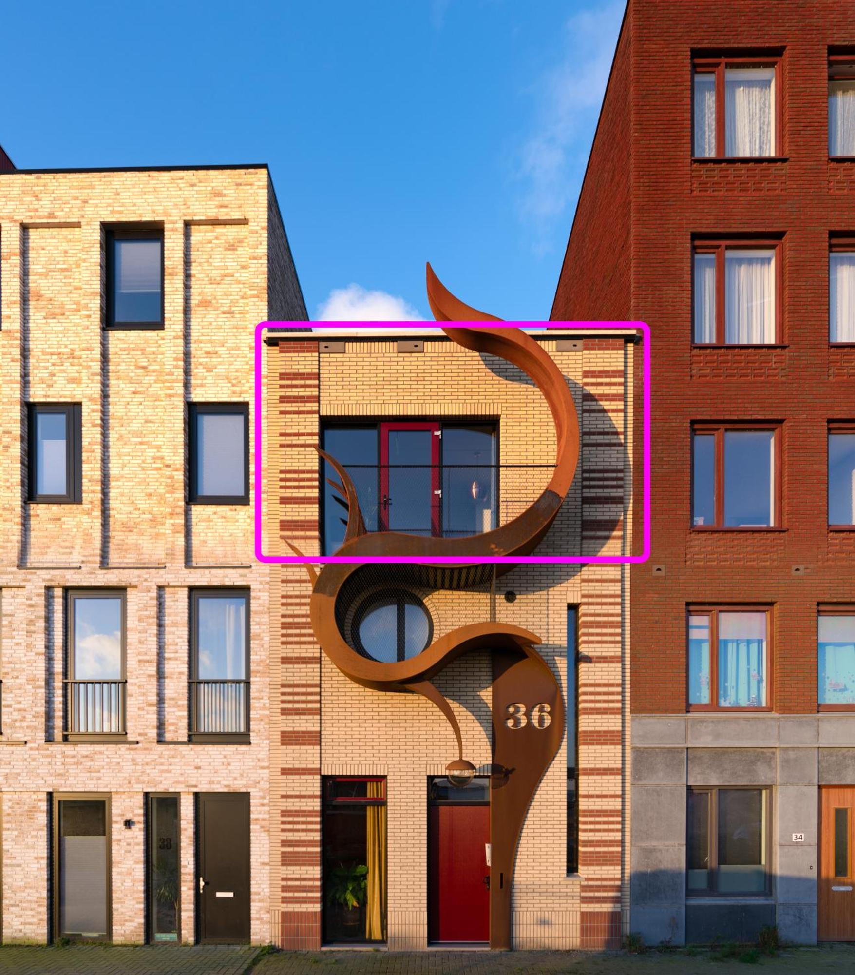 Huis Met De Krul Amsterdam Exterior foto